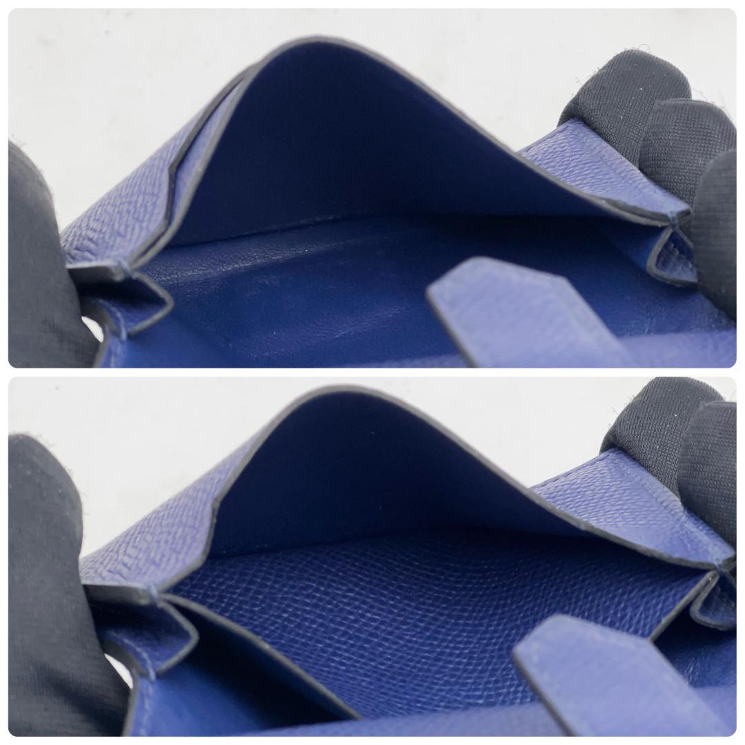 【専用】 エルメス ベアンミニ ブルーニュイ ネイビー ゴールド金具 W刻印 紺