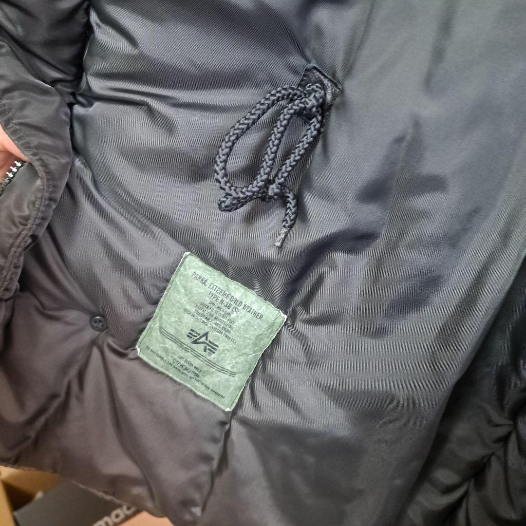 ALPHA INDUSTRIES N-3B フード付きジャケット XL