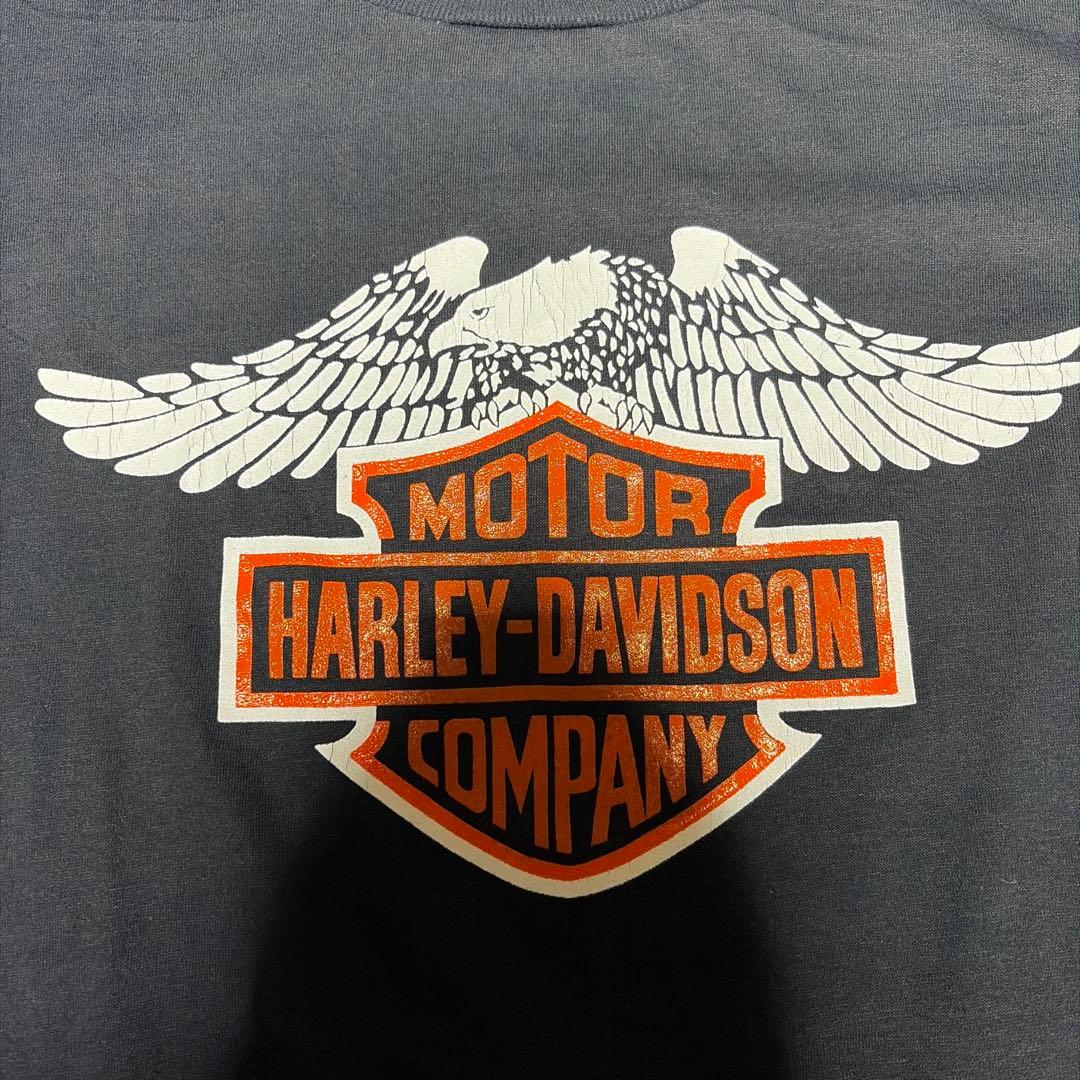 ま*ん様 Harley-Davidson ウィングロゴ 70年代　ナックルヘッド