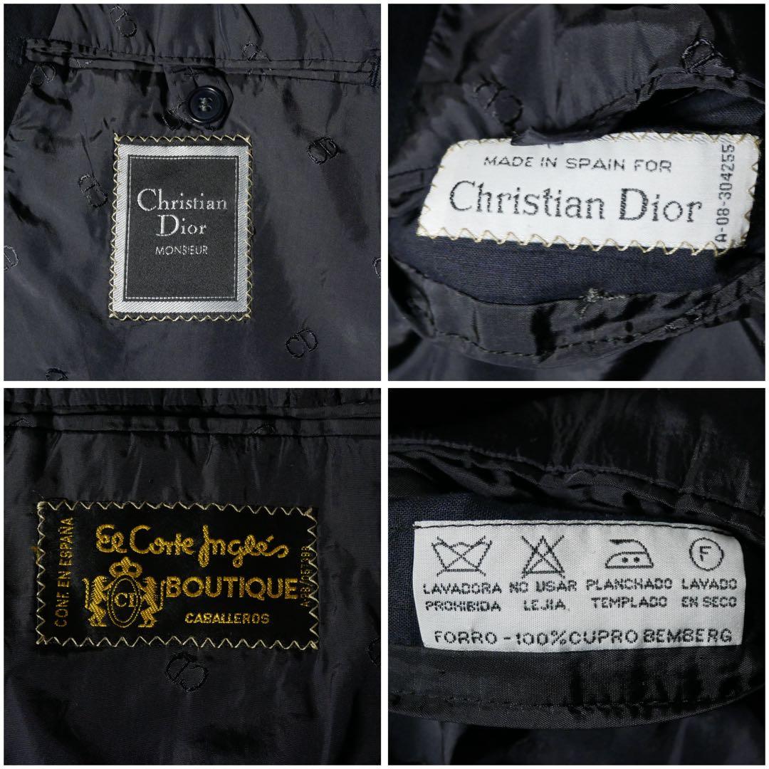 Dior 90s ダブルジャケット ネイビー M