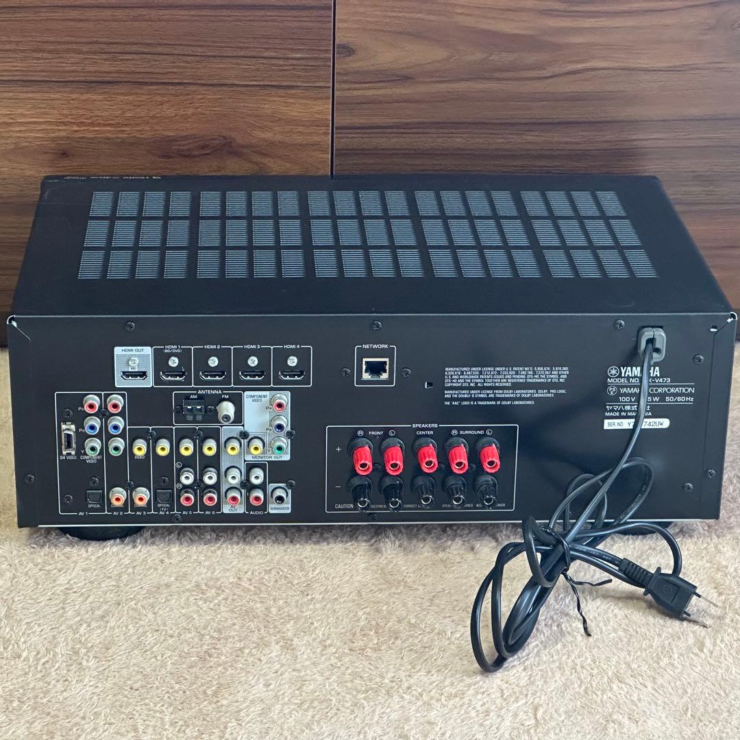 YAMAHA RX-V473 AVアンプ 動作確認済み