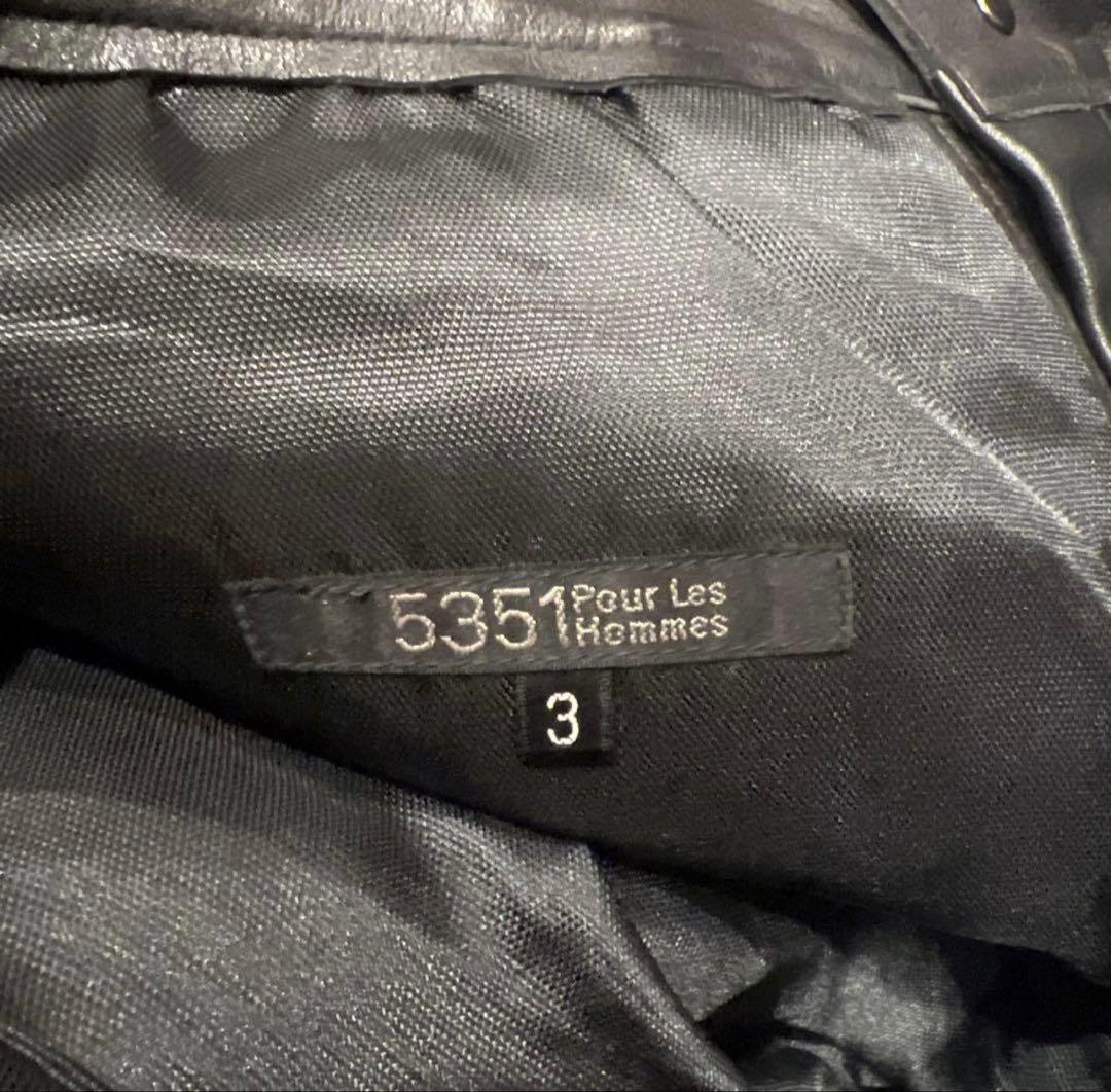 ミニマリストになりたかった \"5351 Pour Les Hommes\"