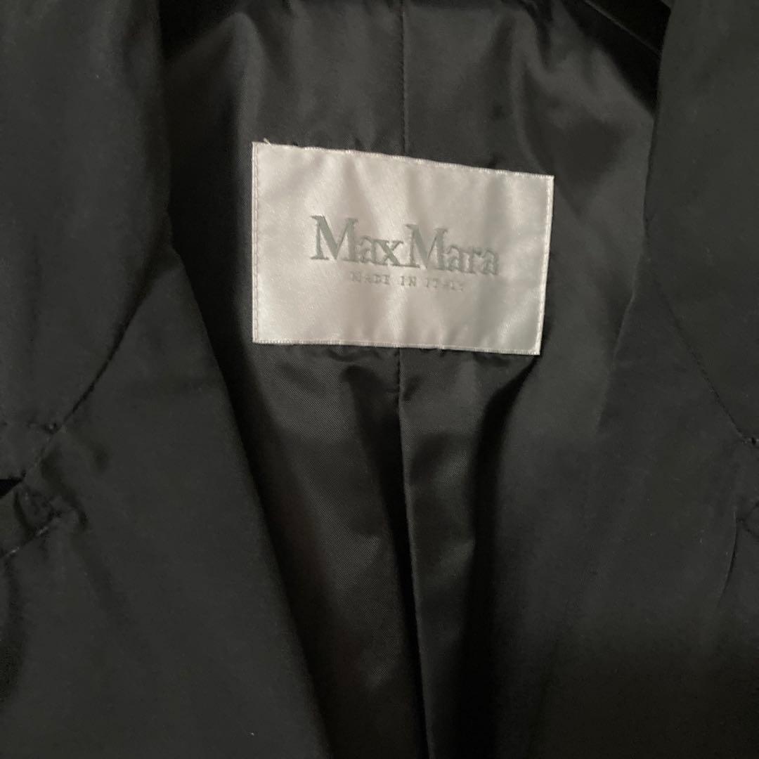 MaxMara ホワイトタグ　スプリングコート(黒)