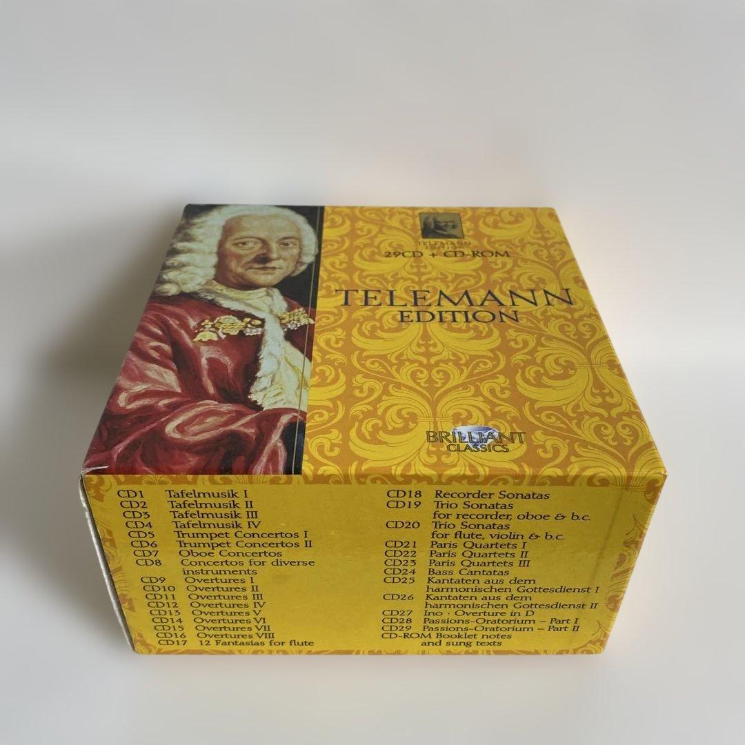 テレマン・エディションTELEMANN EDITION 29CD +CD-ROM