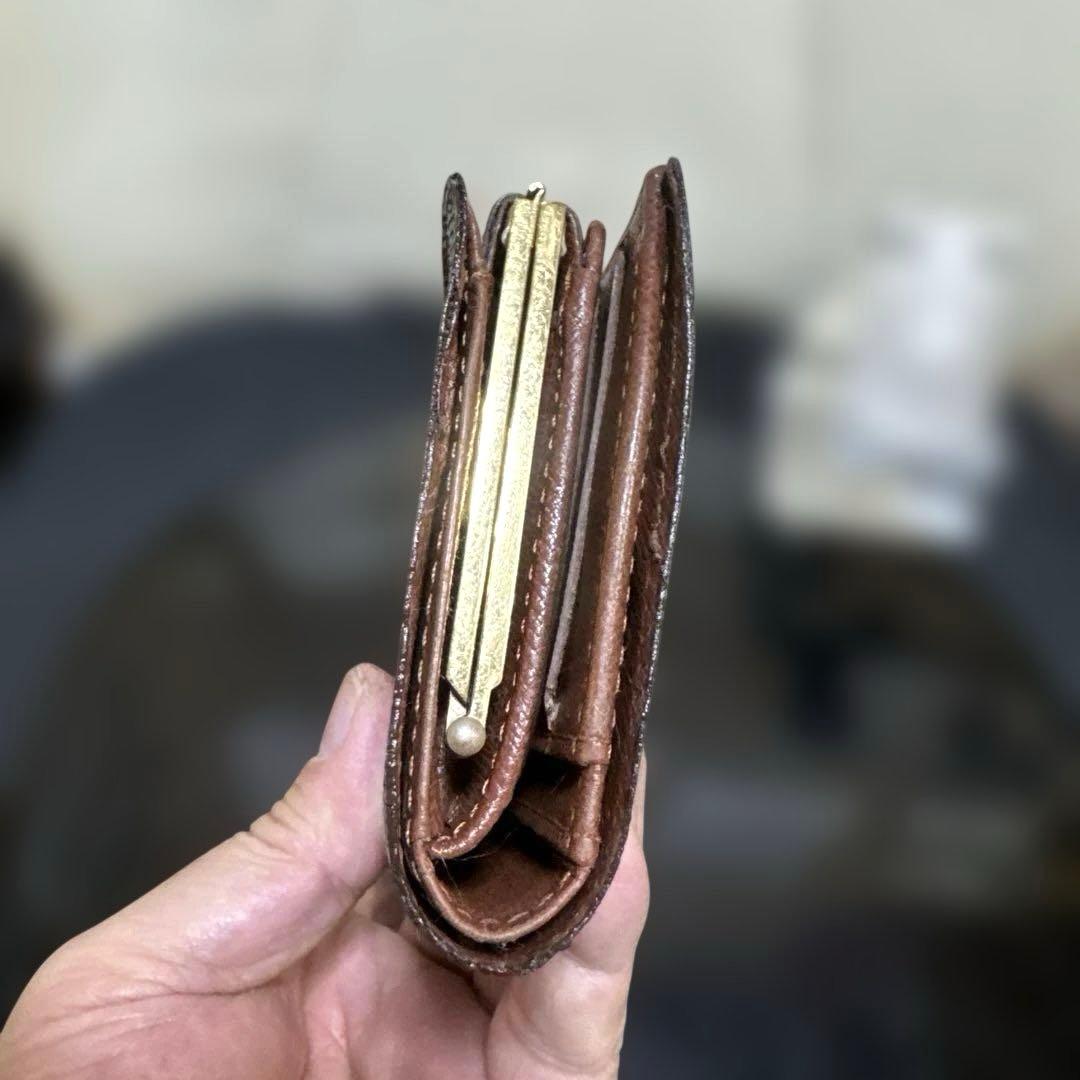 ⑦☆在庫SALE/優良品 ♪モノグラム がま口 財布