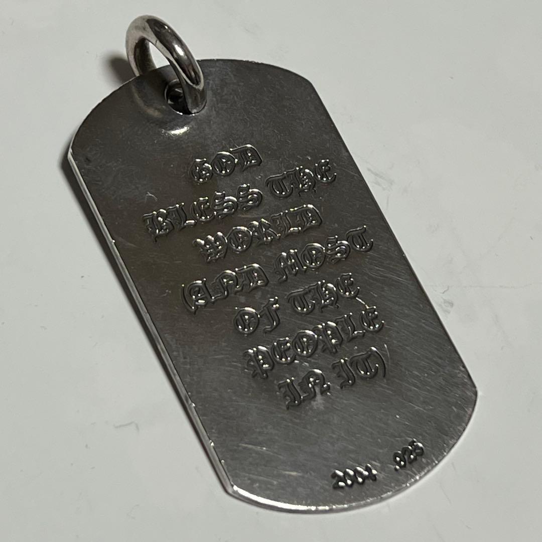 クロムハーツ ドッグタグ ペンダントトップCHROMEHEARTS