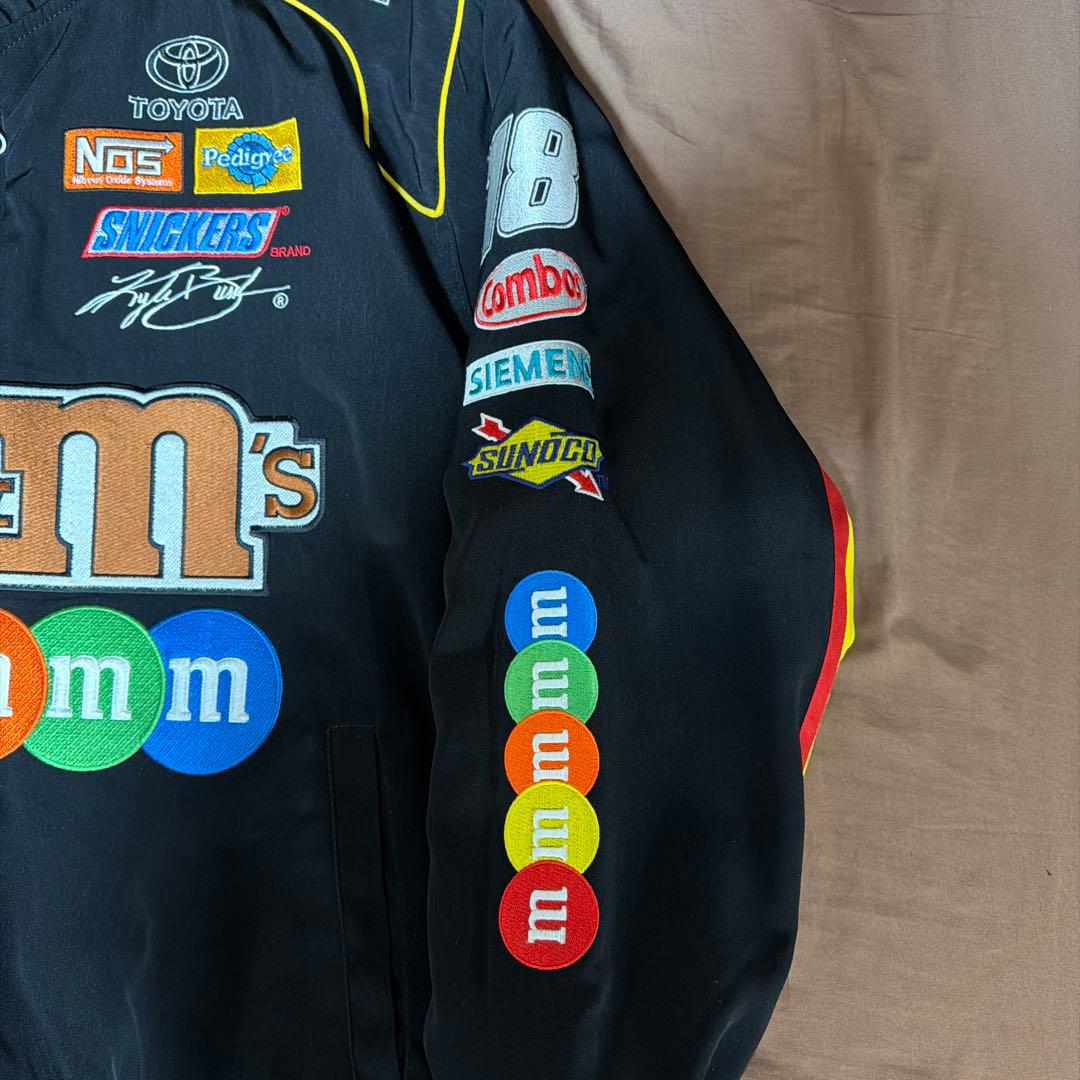 M&M’s エムアンドエムズ　レーシングジャケット　L