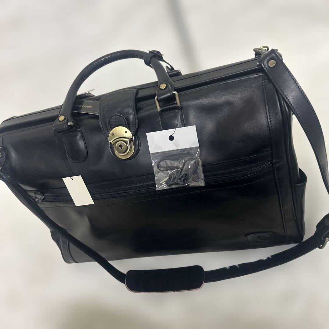 【新品】✨ピエール カルダン✨ボストンバッグ ダレス　ブラック 黒 2way