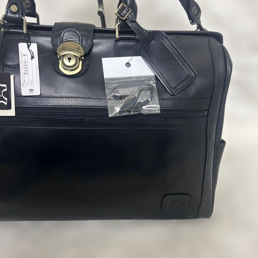 【新品】✨ピエール カルダン✨ボストンバッグ ダレス　ブラック 黒 2way