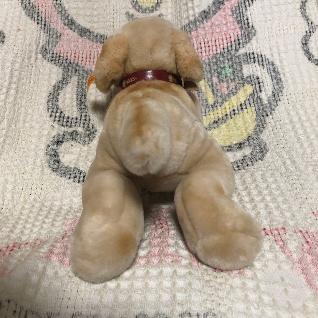 シュタイフ　ラブラドールレトリバーの子犬　ぬいぐるみ　中古品