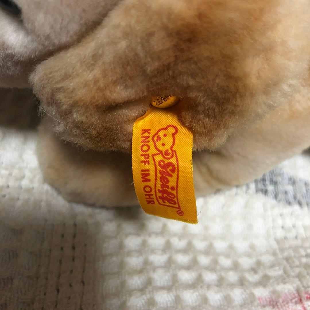 シュタイフ　ラブラドールレトリバーの子犬　ぬいぐるみ　中古品