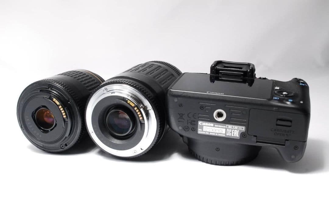 ⭐️Wレンズセット⭐️Canon Kiss X7一眼レフカメラ シャッター数少