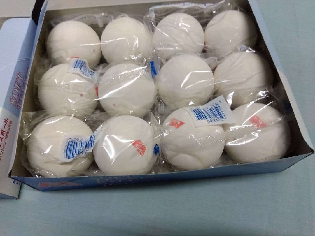 アカエム　赤エム　新品 ソフトテニスボール 　2ダース