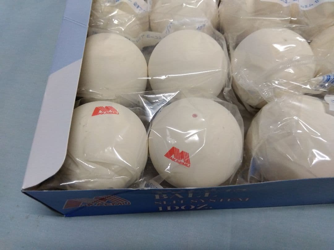 アカエム　赤エム　新品 ソフトテニスボール 　2ダース