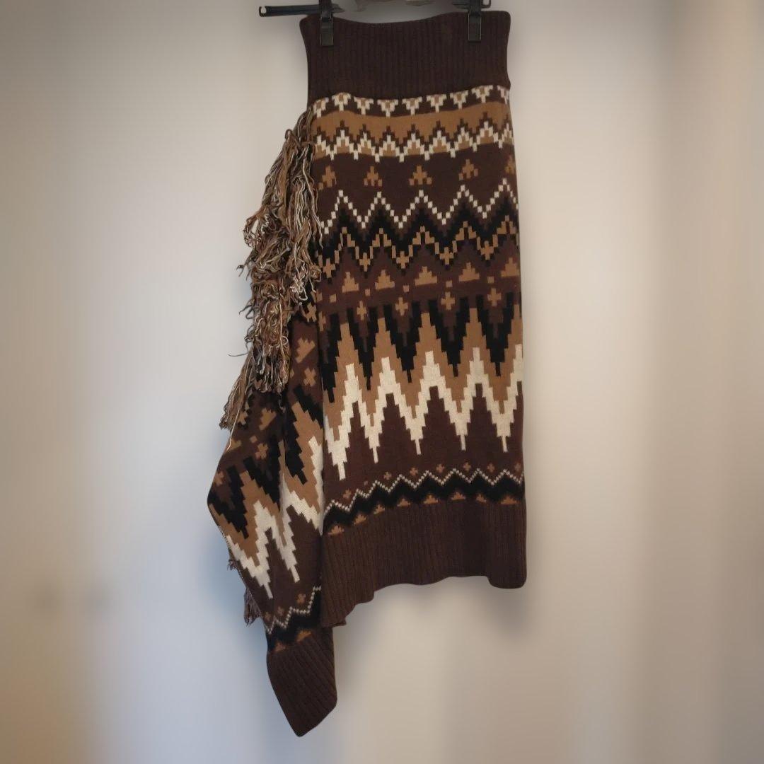 sacai ニットスカート