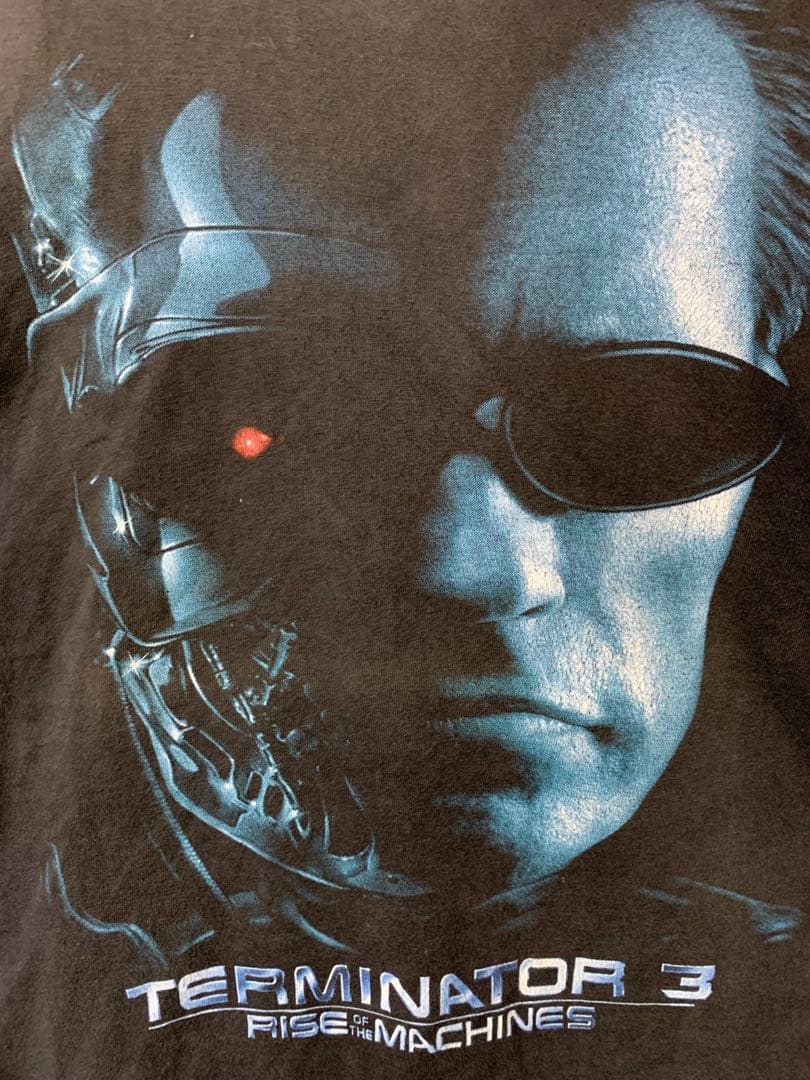 ターミネーター3 Tシャツ 。90s。ターミネーター。アメリカ製。ビンテージ
