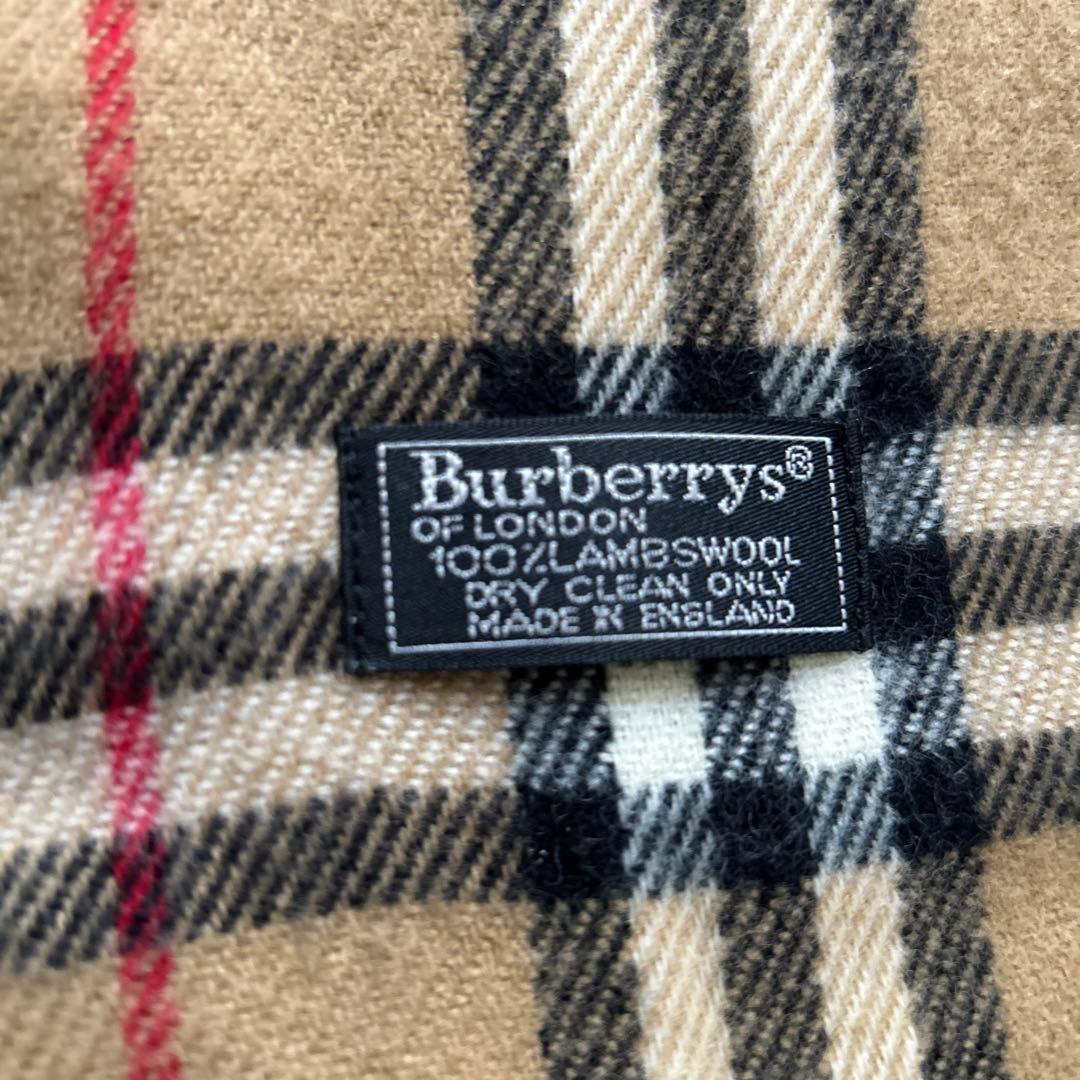 Burberrys バーバリー マフラー 英国製 ノバチェック