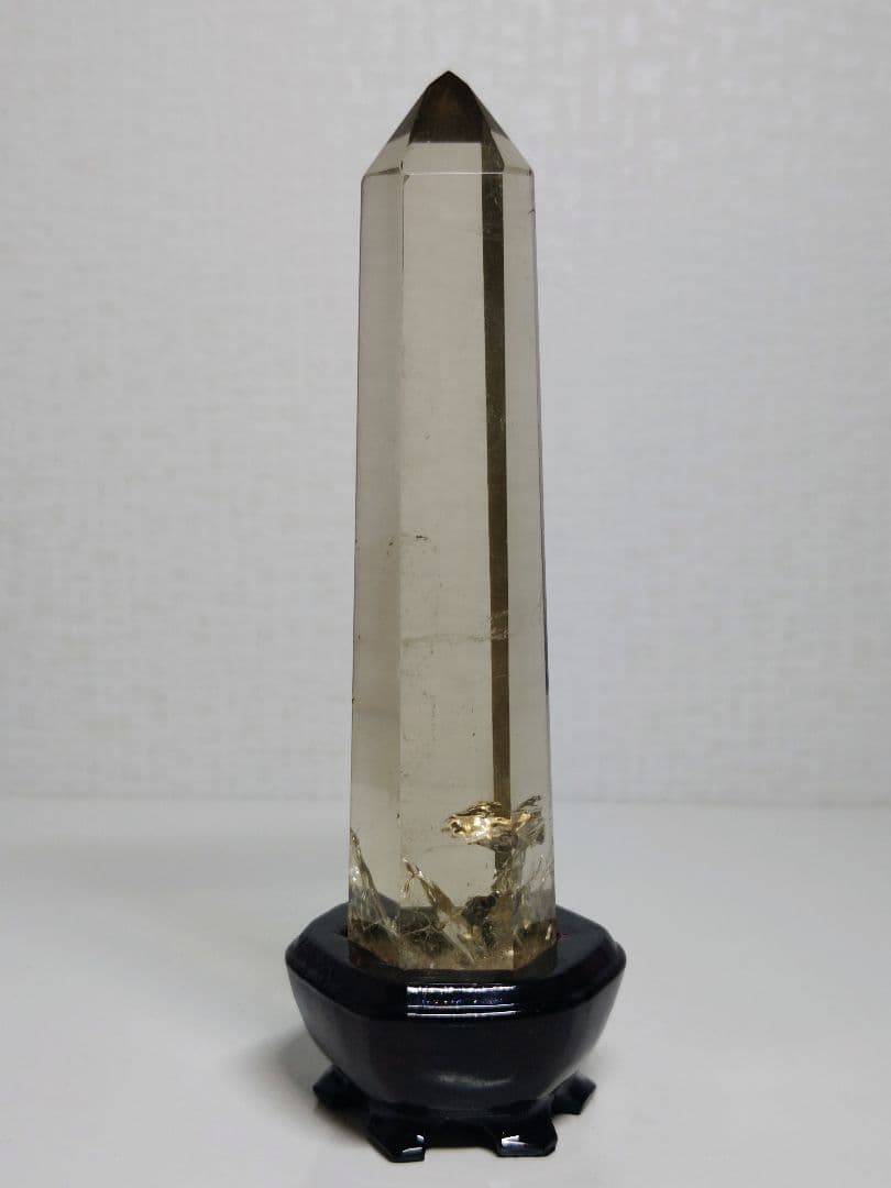 水晶 279g クォーツ スモーキー 原石 鑑賞石 自然石 誕生石 鉱物 水石