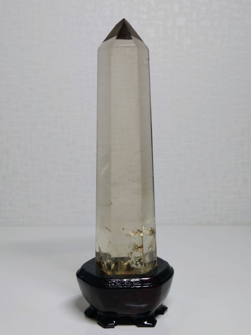 水晶 279g クォーツ スモーキー 原石 鑑賞石 自然石 誕生石 鉱物 水石