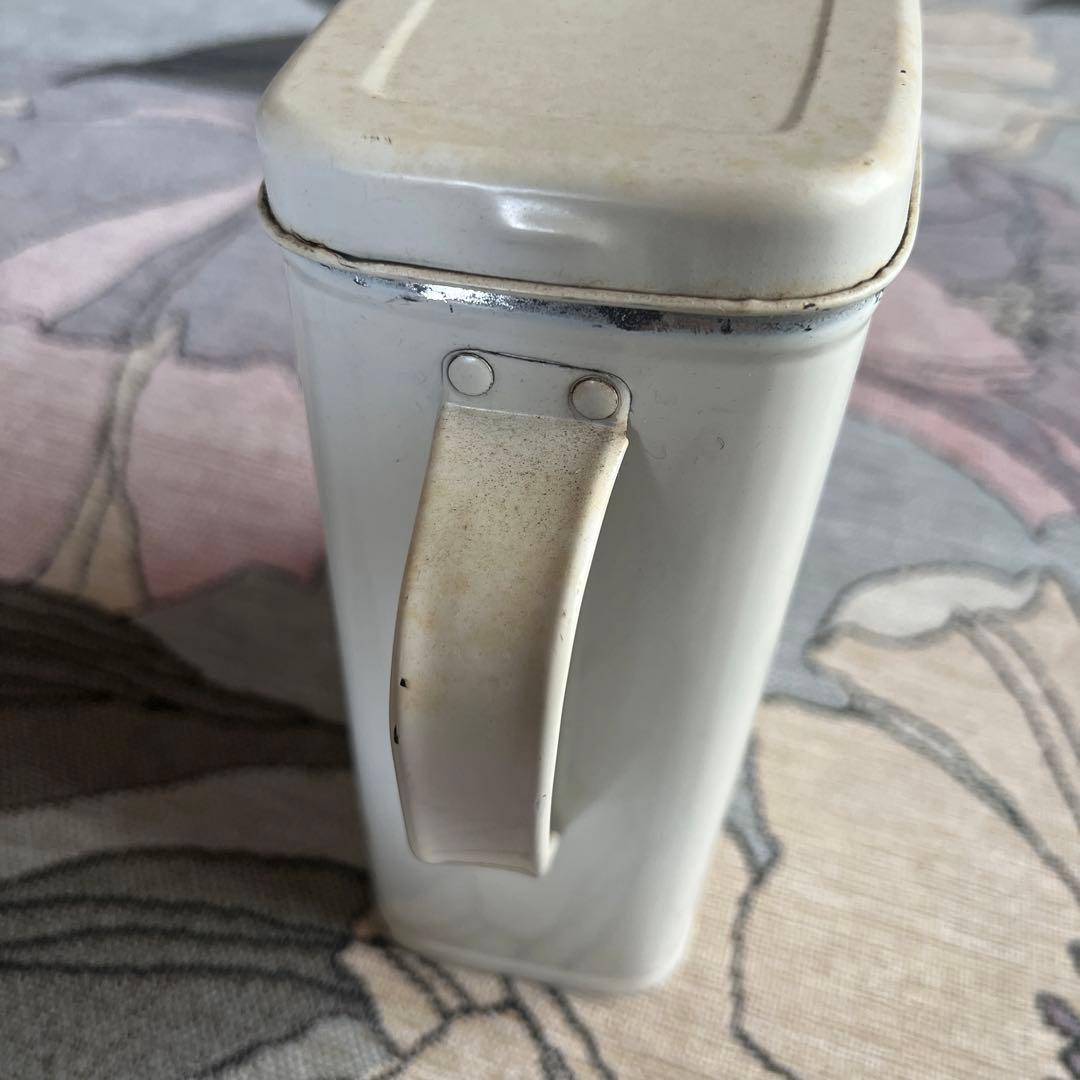 ランズバーグ社オイルポット　Tin缶キャニスター