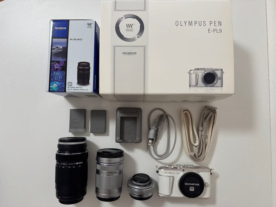 OLYMPUS E-PL9 Wズームキット　ホワイト