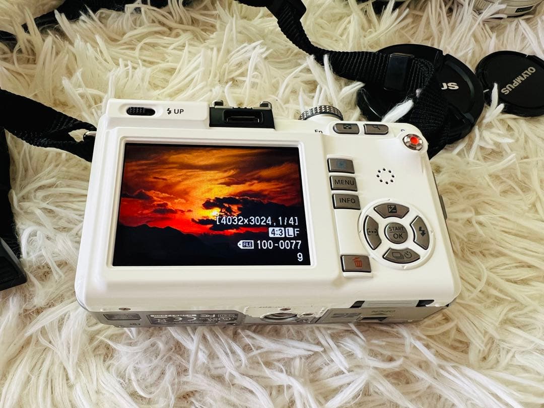 OLYMPUS E-PL1 ダブルズームキット ホワイト付属品完備品
