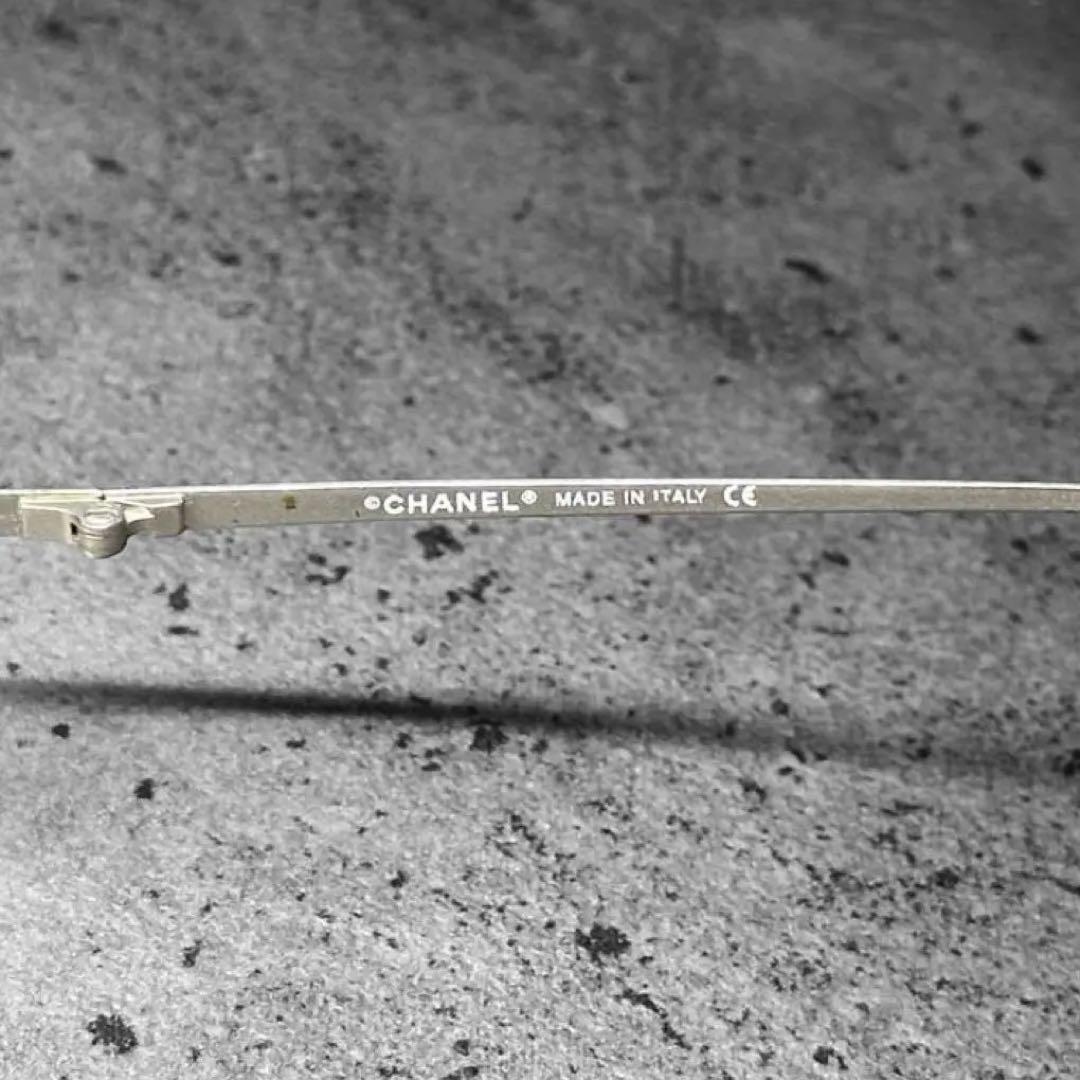 小物 CHANEL Coco Mark Rimless sunglasses