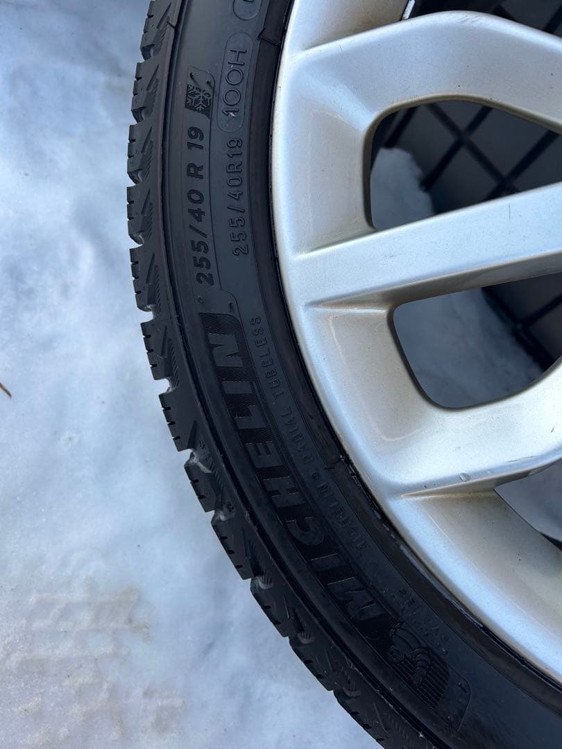 アウディ純正ホイール付きMICHELIN スタッドレスタイヤ 19インチ