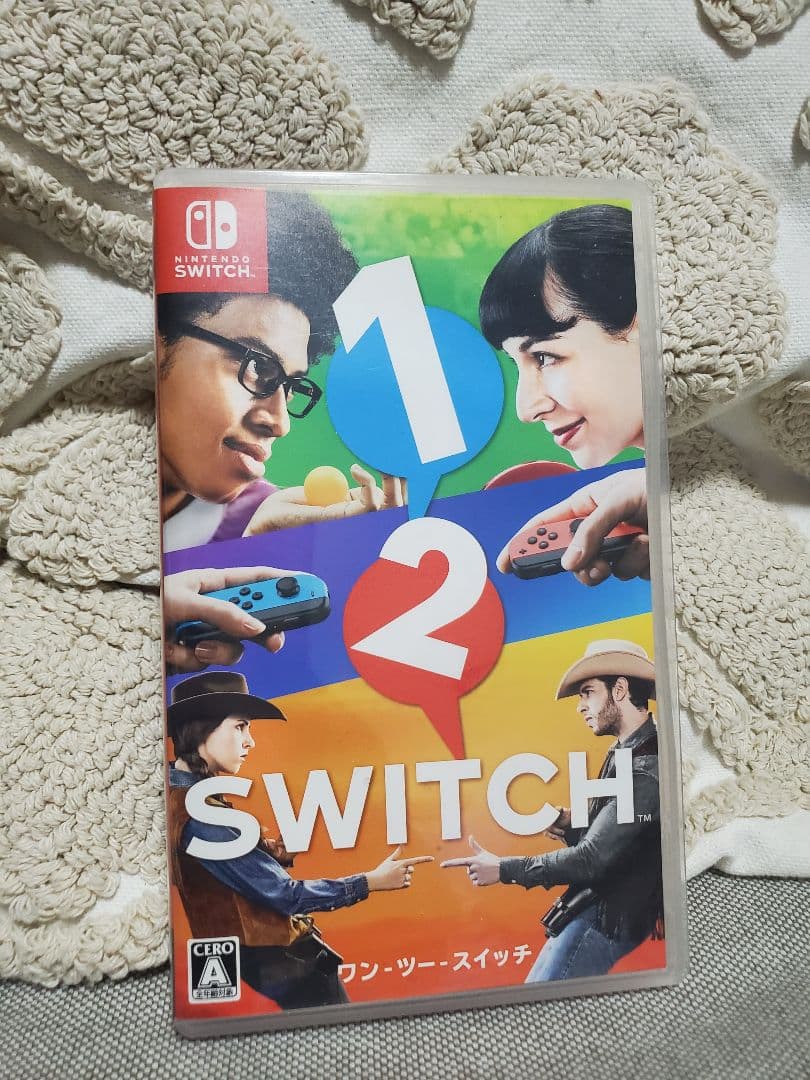 Nintendo Switch 本体 ピンク/グリーン ゲーム4本付き