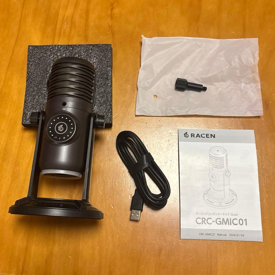 RACEN CRC-GMIC01 コンデンサーマイク