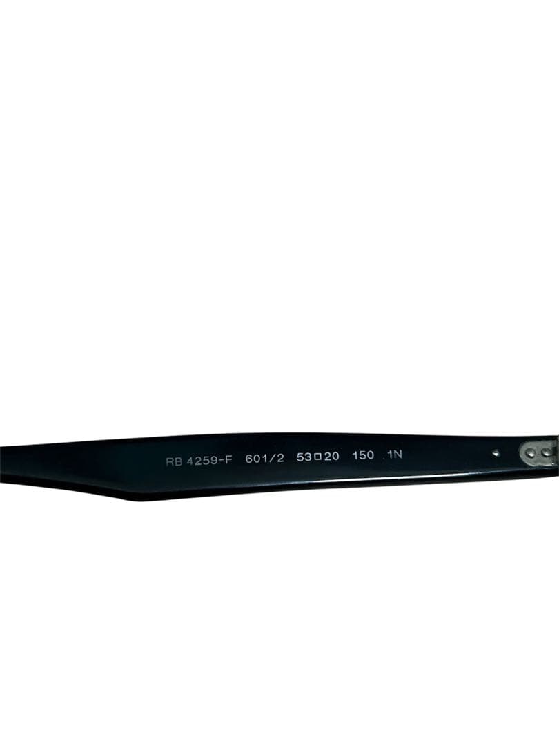 Ray-Ban RB 4259-F ブラックサングラス　イタリア製