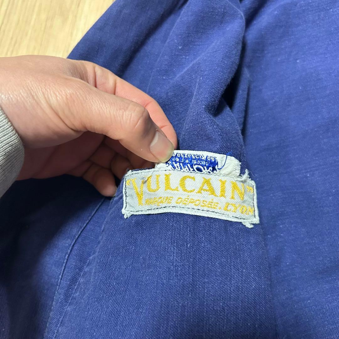 【EURO】 30's \"VULCAIN\" cotton work jacket