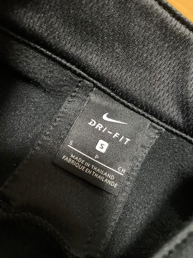 美品 Nike ハーフジップ ジャケット 黒 S ゴルフ