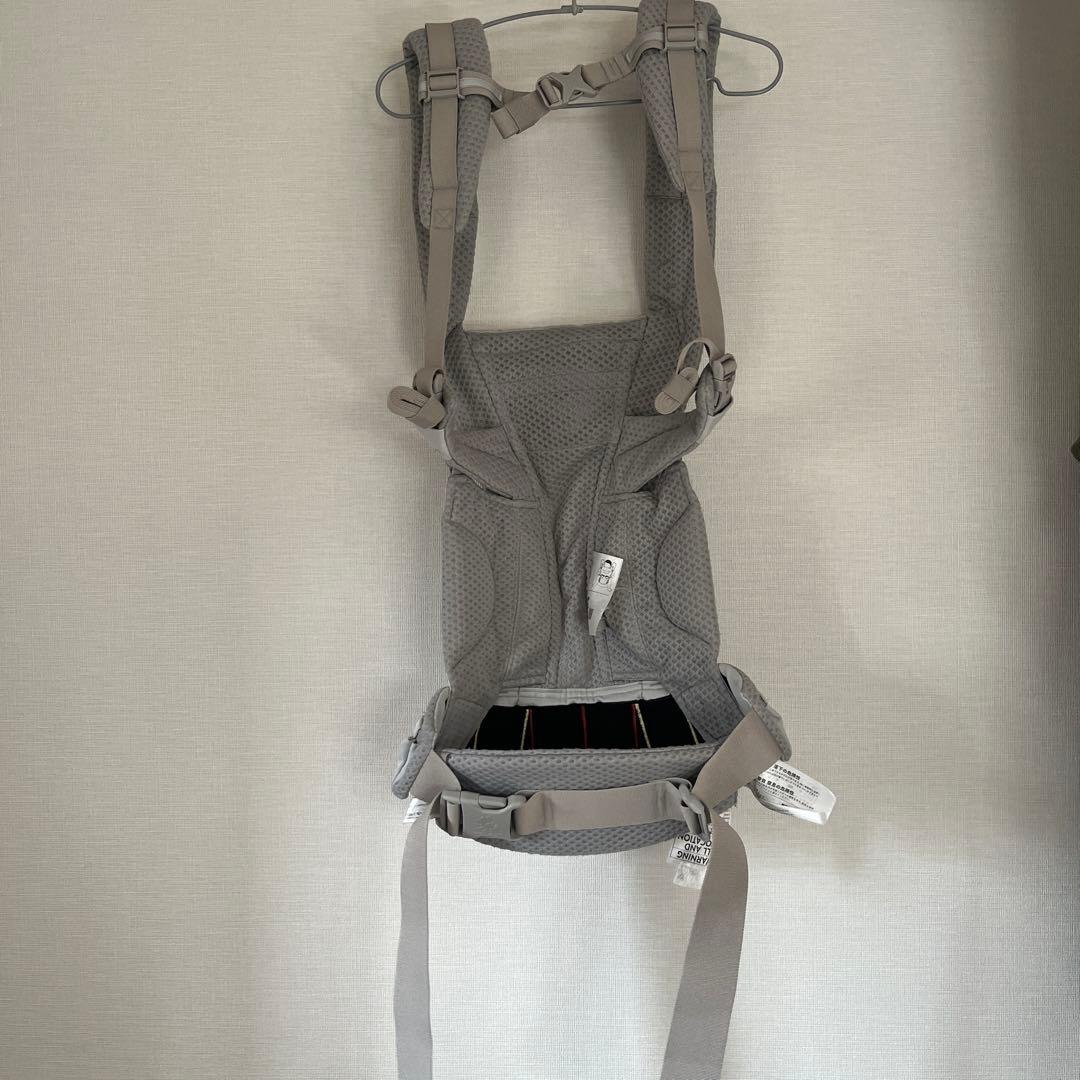 グレー メッシュ 抱っこ紐