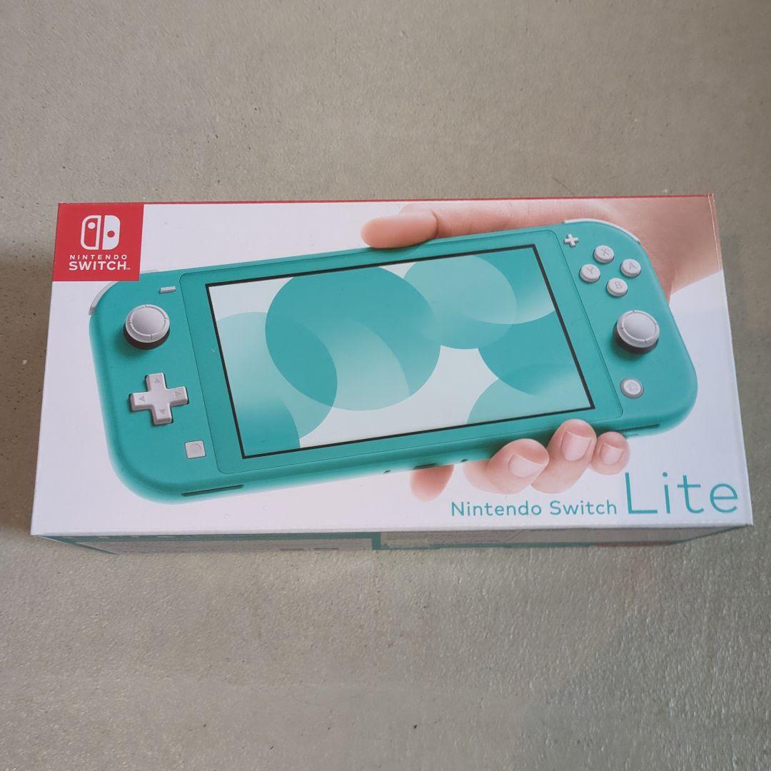 NintendoSwitchLite本体　色　ターコイズ 保証書有り