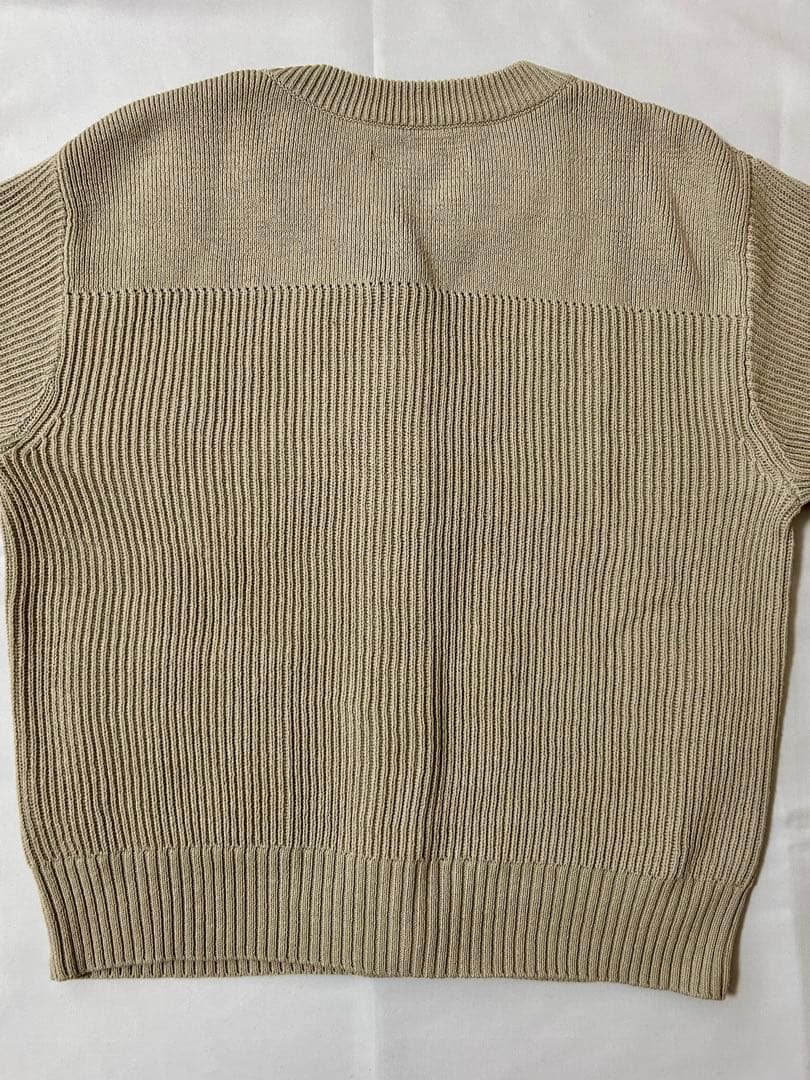 美品 MHL. マーガレットハウエル コットン ニット カーディガン Mサイズ