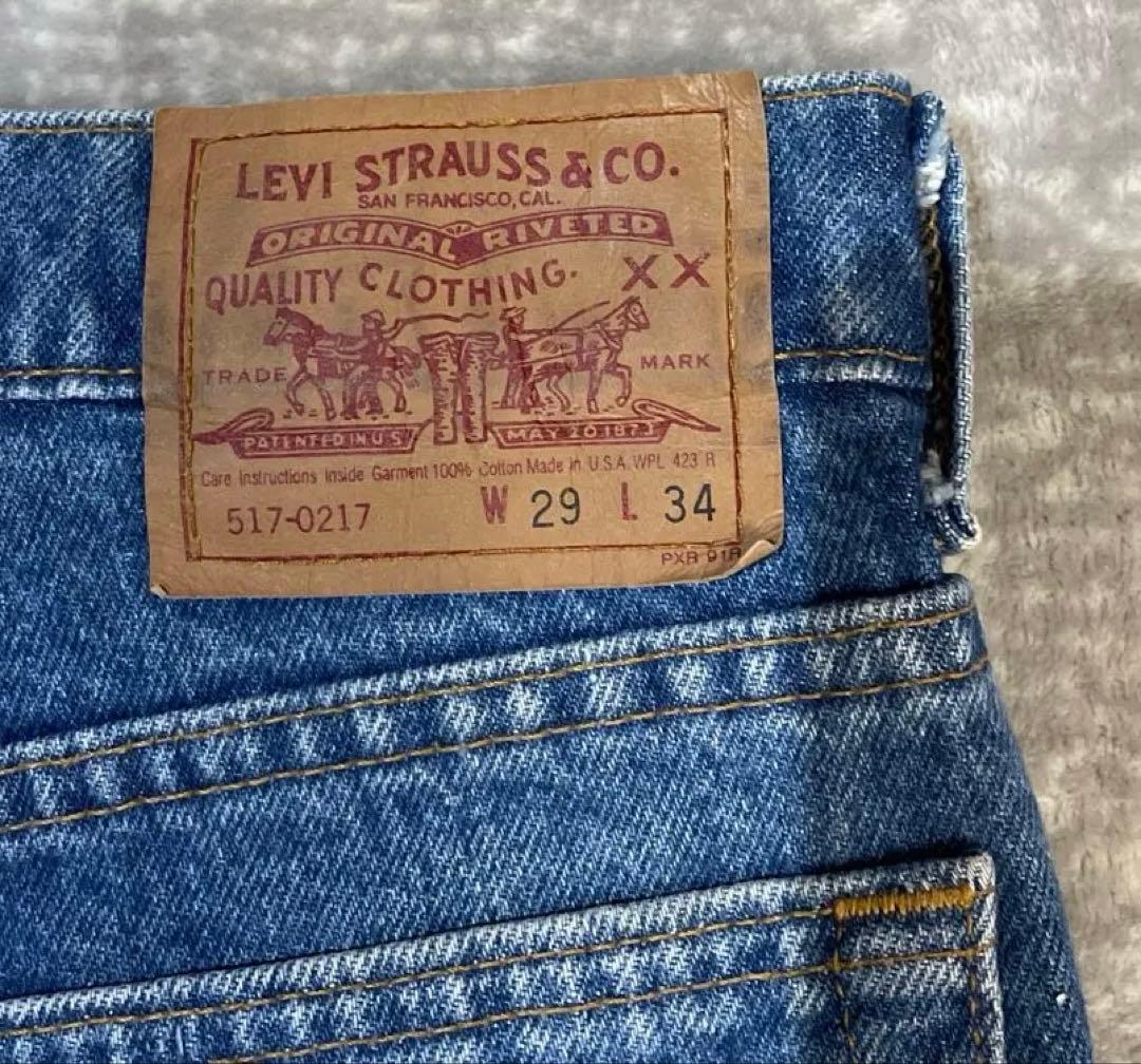 90s Levis 517-0217 USA製　リーバイス　ヴィンテージ