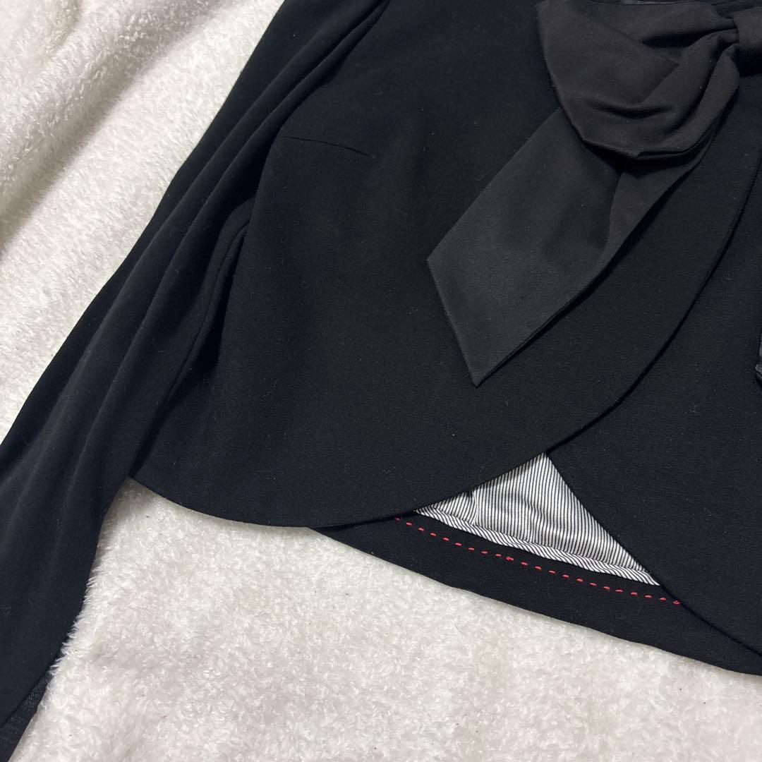 alice+olivia ボウリボンハイネック ドレスジャケット　ブラック