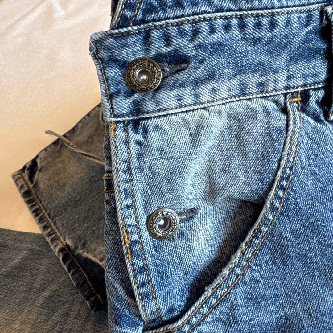 未使用　Whim Gazette DENIM ALL IN ONE デニムパンツ