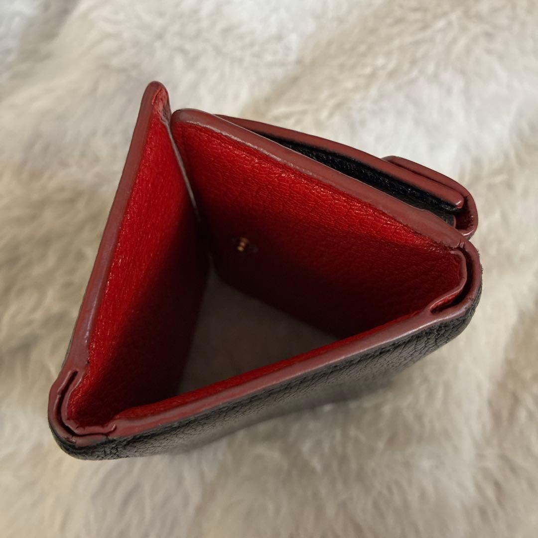 MIU MIU 三つ折財布 黒
