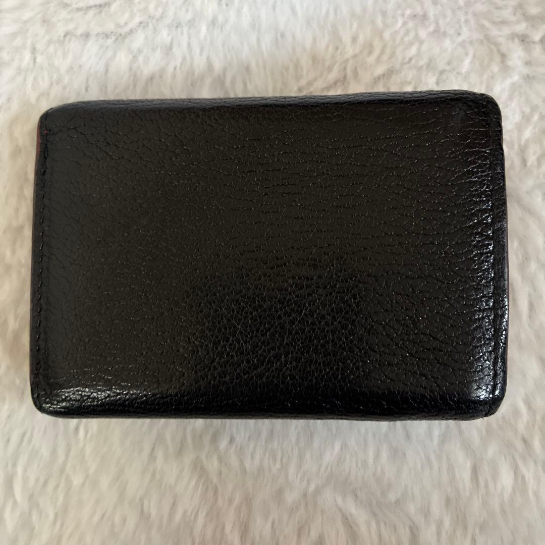 MIU MIU 三つ折財布 黒