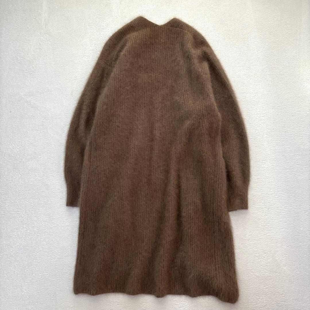 ラウンジドレス チャイニーズラクーン ふわふわ ガウン カーディガン