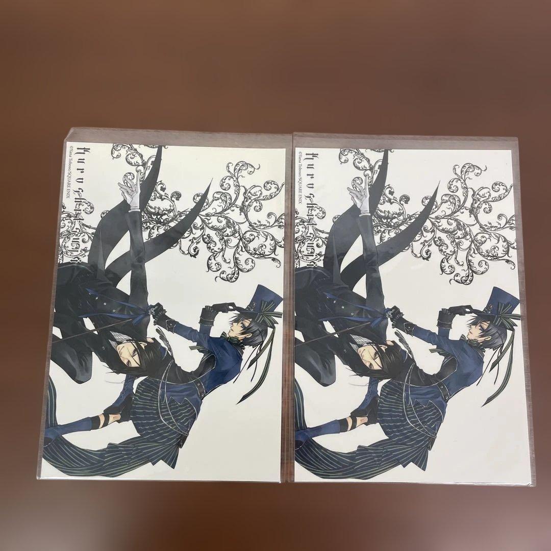 ❶黒執事 原画展 ポストカード 7枚＋ICカードステッカー