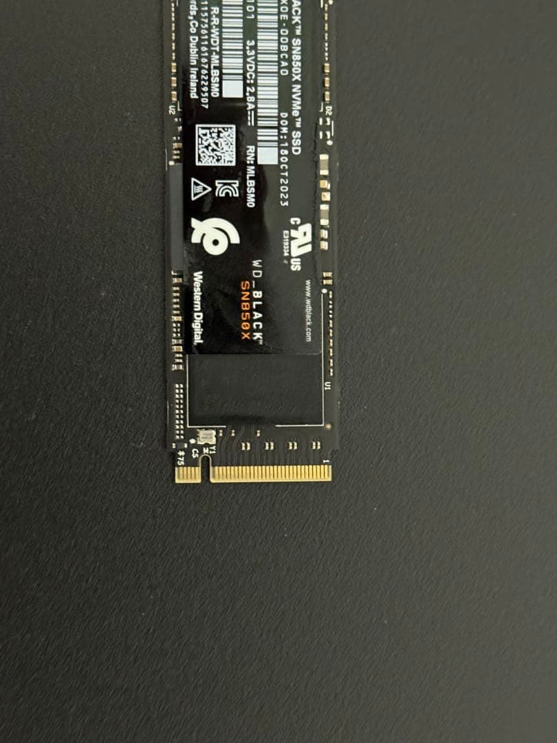 WD Black SN850X 2TB SSD 最大7300MB/s No.2