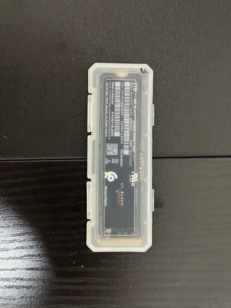 WD Black SN850X 2TB SSD 最大7300MB/s No.2