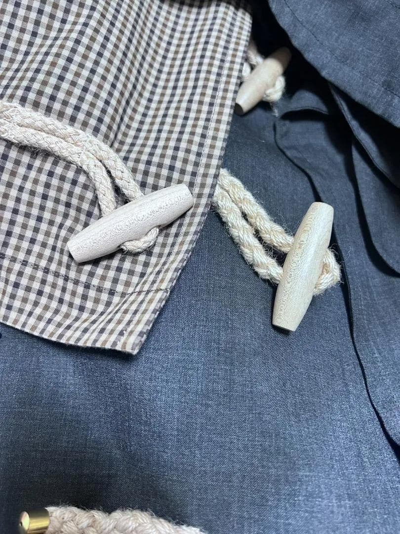 kolor カラー レイヤード ダッフルコート サイズ2 【美品/21SS】