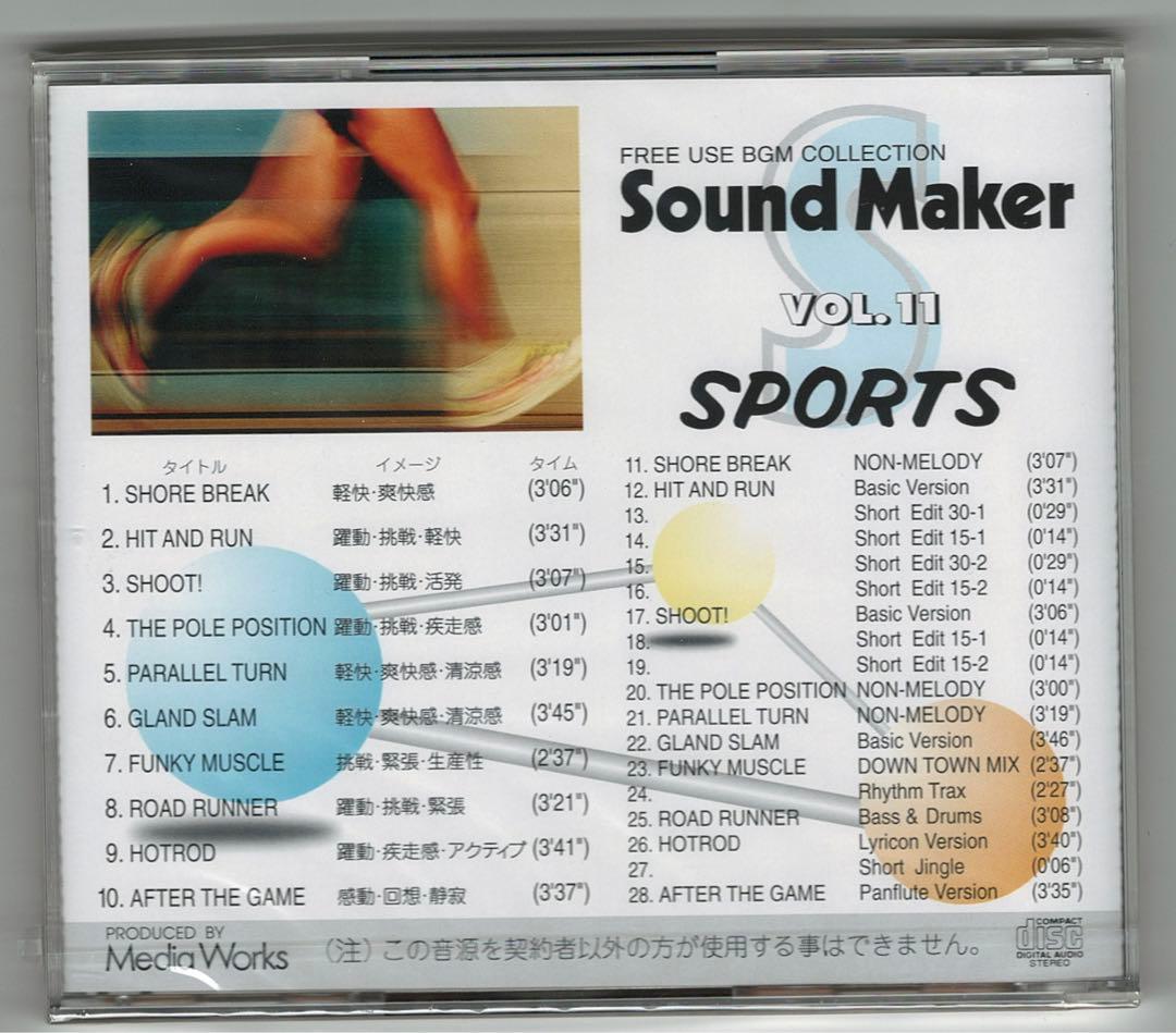 著作権フリーBGM サウンドメーカーVol.9〜12 セット