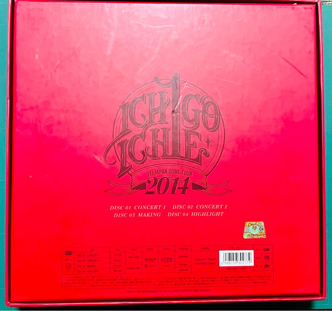 ミュージック 2014 ICHIGO ICHIE JYJ JAPAN DOME TOUR