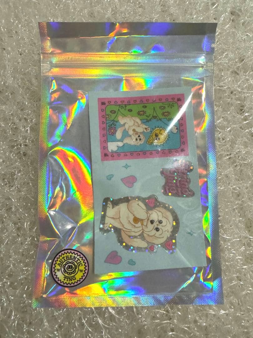 【正規品！】stringting　ストラップ　虹色　雲