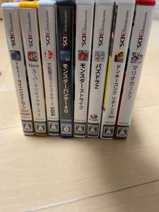 3DSカセット　まとめ売り　ケース付き